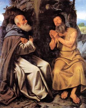 喬凡尼 吉羅拉莫 薩沃爾多 St Anthony Abbot And St Paul 喬凡尼 吉羅拉莫 薩沃爾多 St Anthony Abbot And St Paul